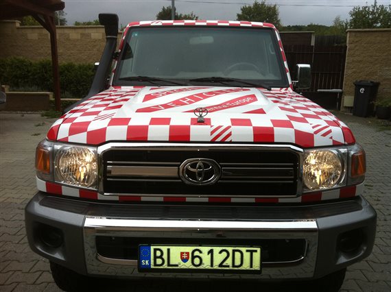 reklama na auto - reklamny polep